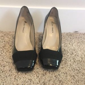 Black Patent Leather Ellen Tracy Heels